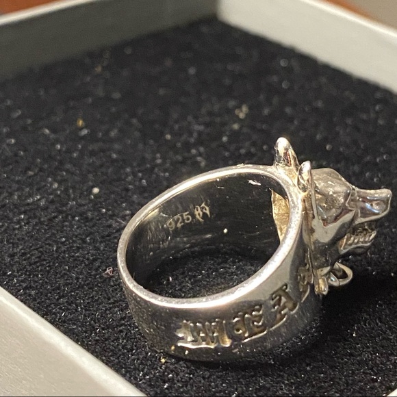 HELLHOUND RING (.925 Sterling Silver) - Hard Jewelry - Picture 4 of 4